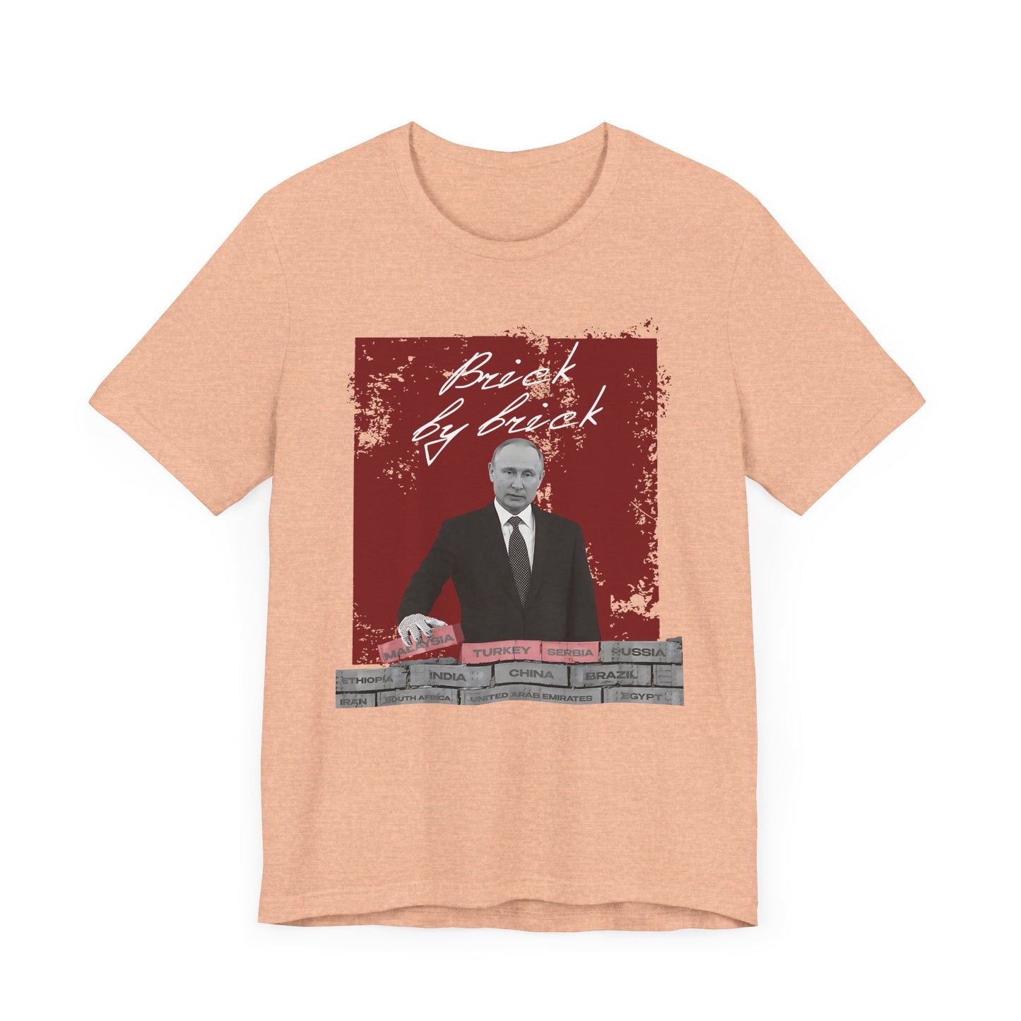 Brick by brick, Camisetas unixes