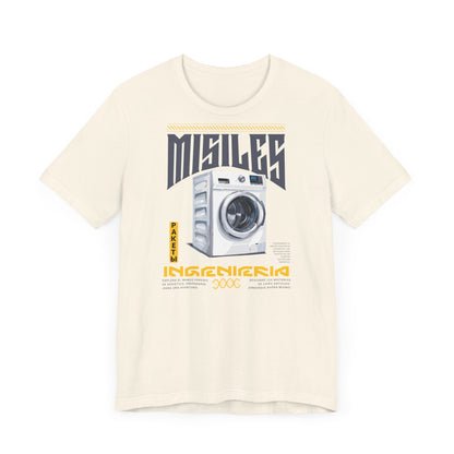 Misiles lavadoras, Camiseta de manga corta de punto unisex