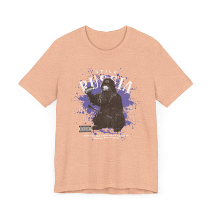 Russia stile, Camiseta de manga corta de punto unisex