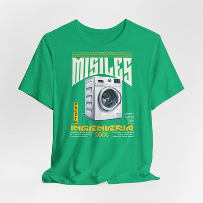 Misiles lavadoras, Camiseta de manga corta de punto unisex