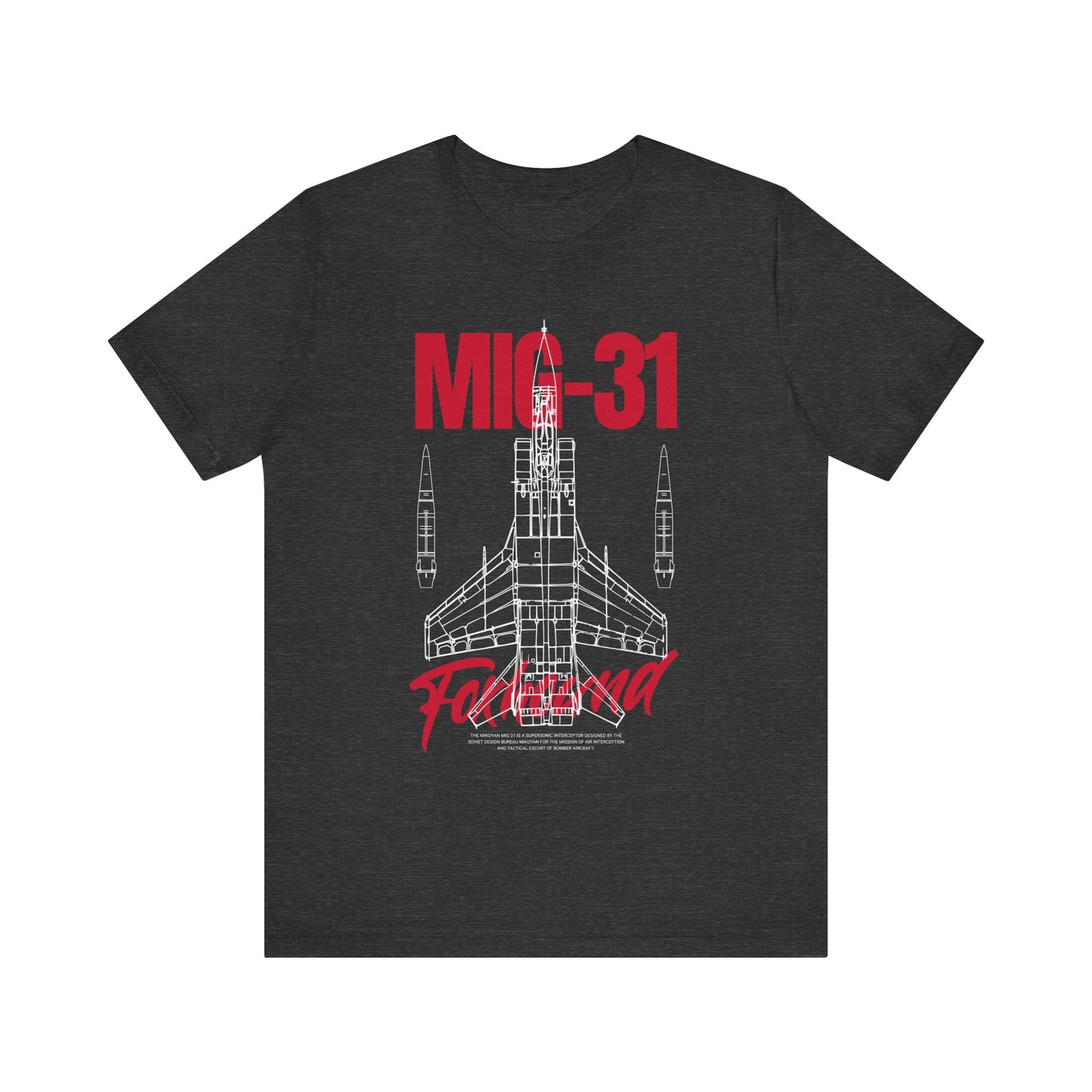 MIG-31, Camiseta de manga corta unisex de jersey