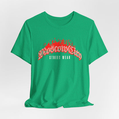 City fire, Camiseta de manga corta de punto unisex