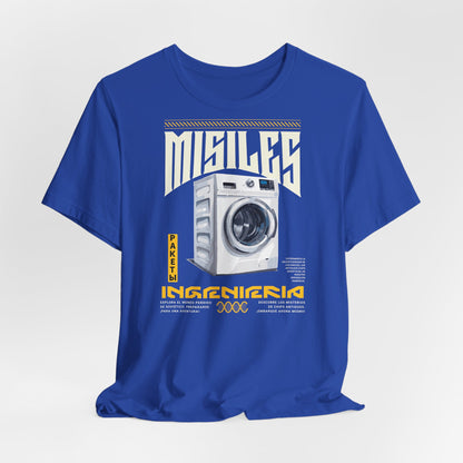 Misiles lavadoras, Camiseta de manga corta de punto unisex