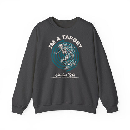 A Target, sudadera unisex con cuello redondo