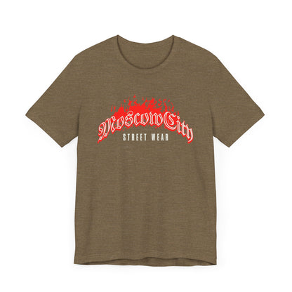 City fire, Camiseta de manga corta de punto unisex