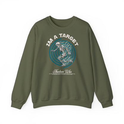 A Target, sudadera unisex con cuello redondo