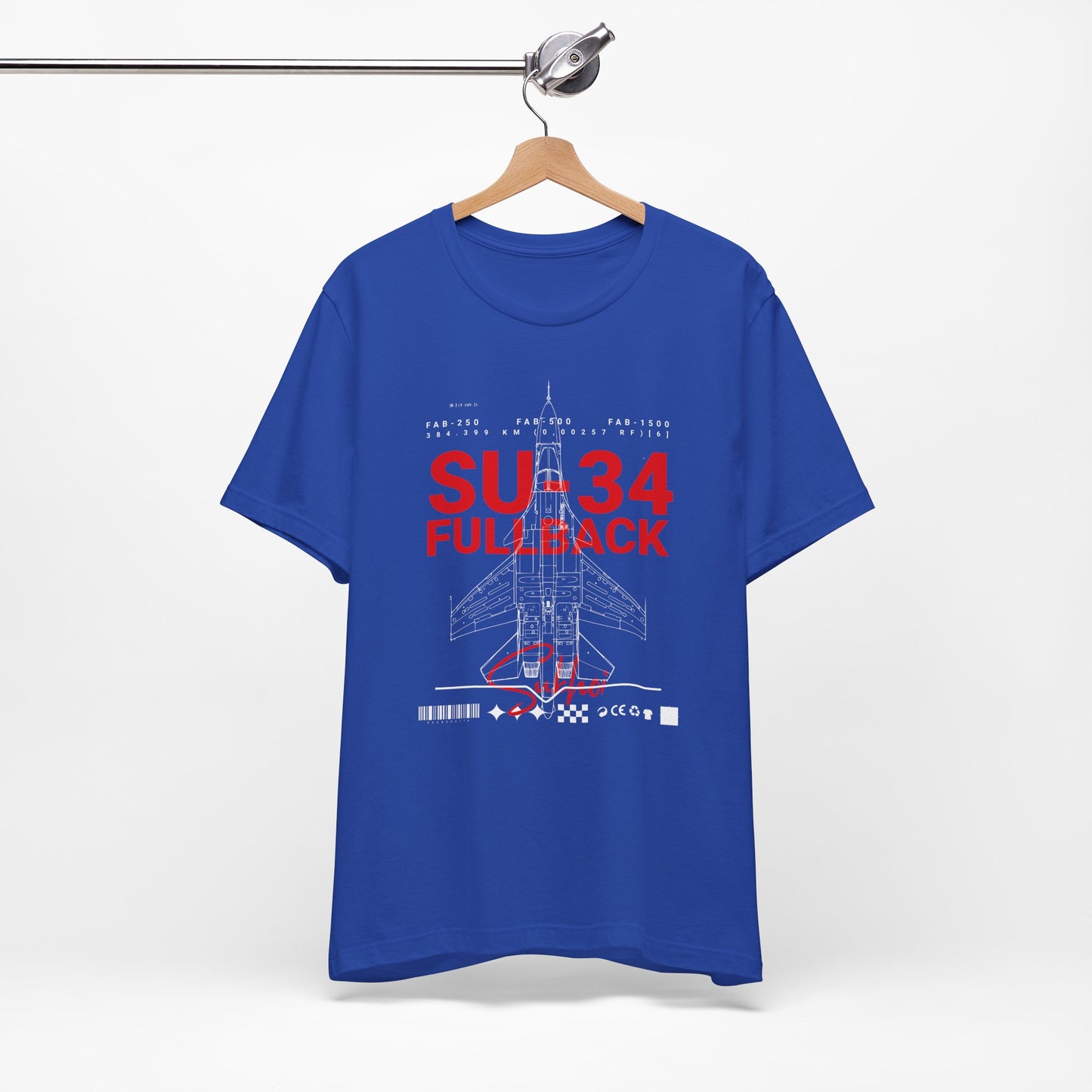 SU-34, Camisetas de fútbol unisex con pantalones cortos