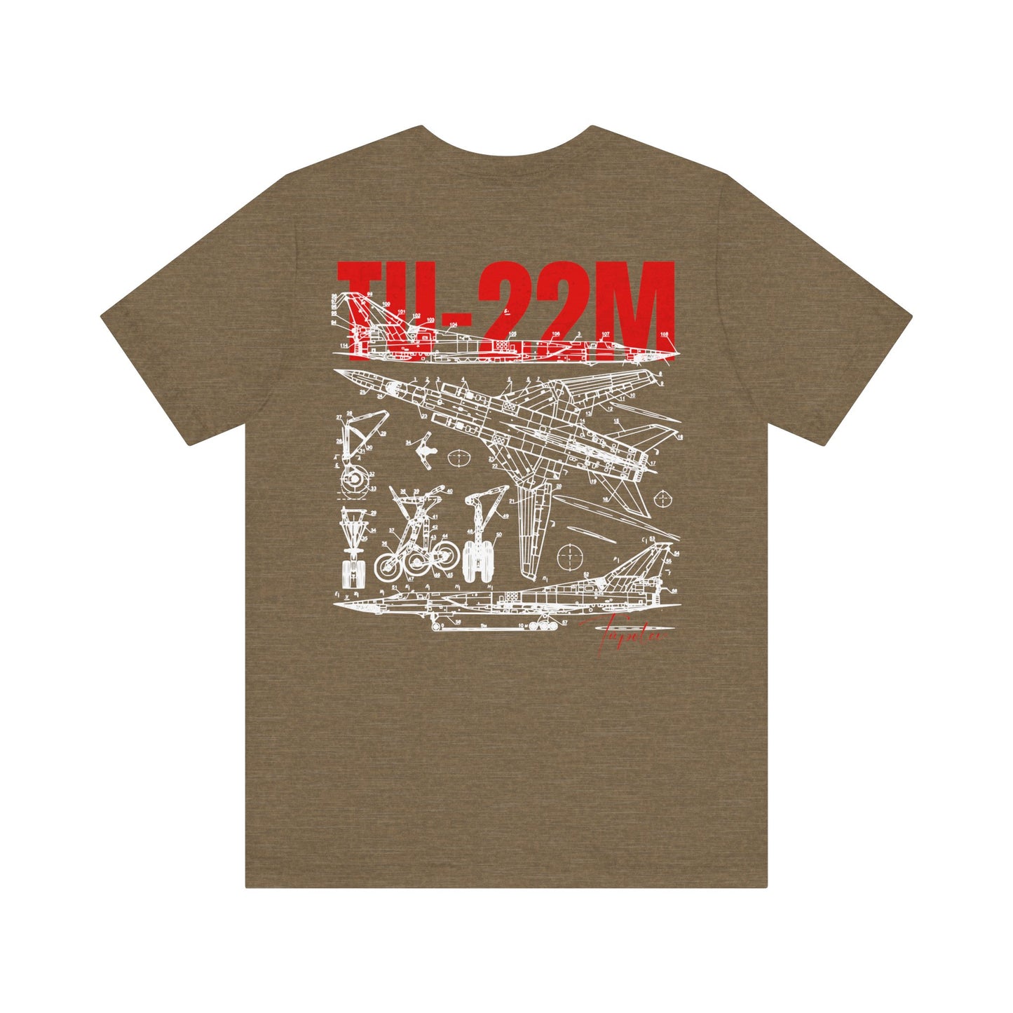 TU-22M, Camiseta de manga corta unisex de jersey