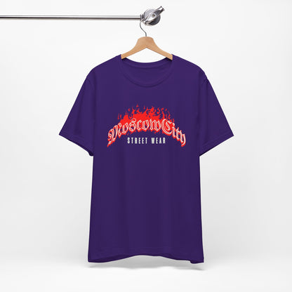 City fire, Camiseta de manga corta de punto unisex