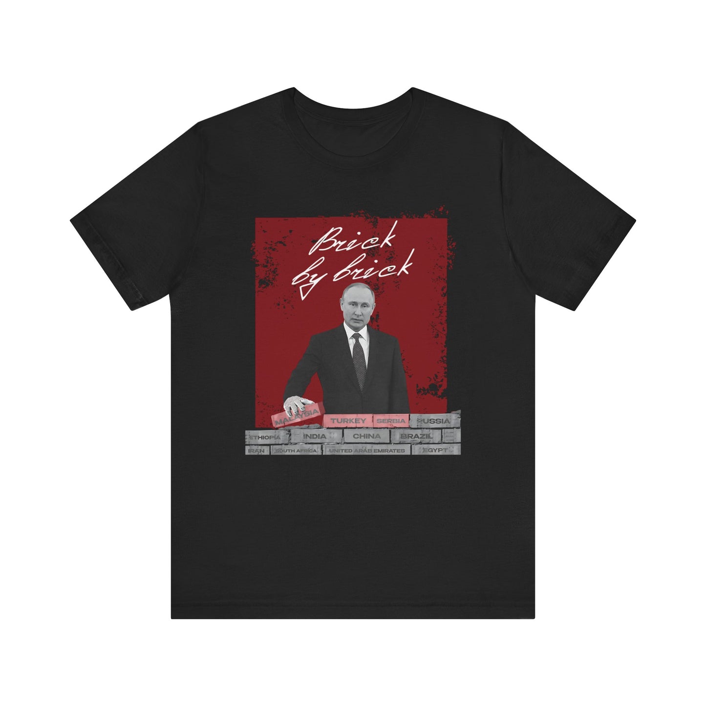 Brick by brick, Camisetas unixes