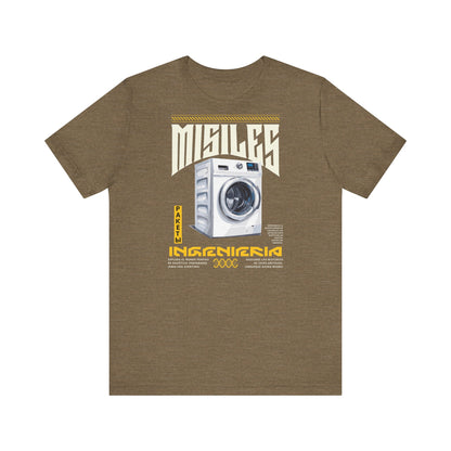 Misiles lavadoras, Camiseta de manga corta de punto unisex