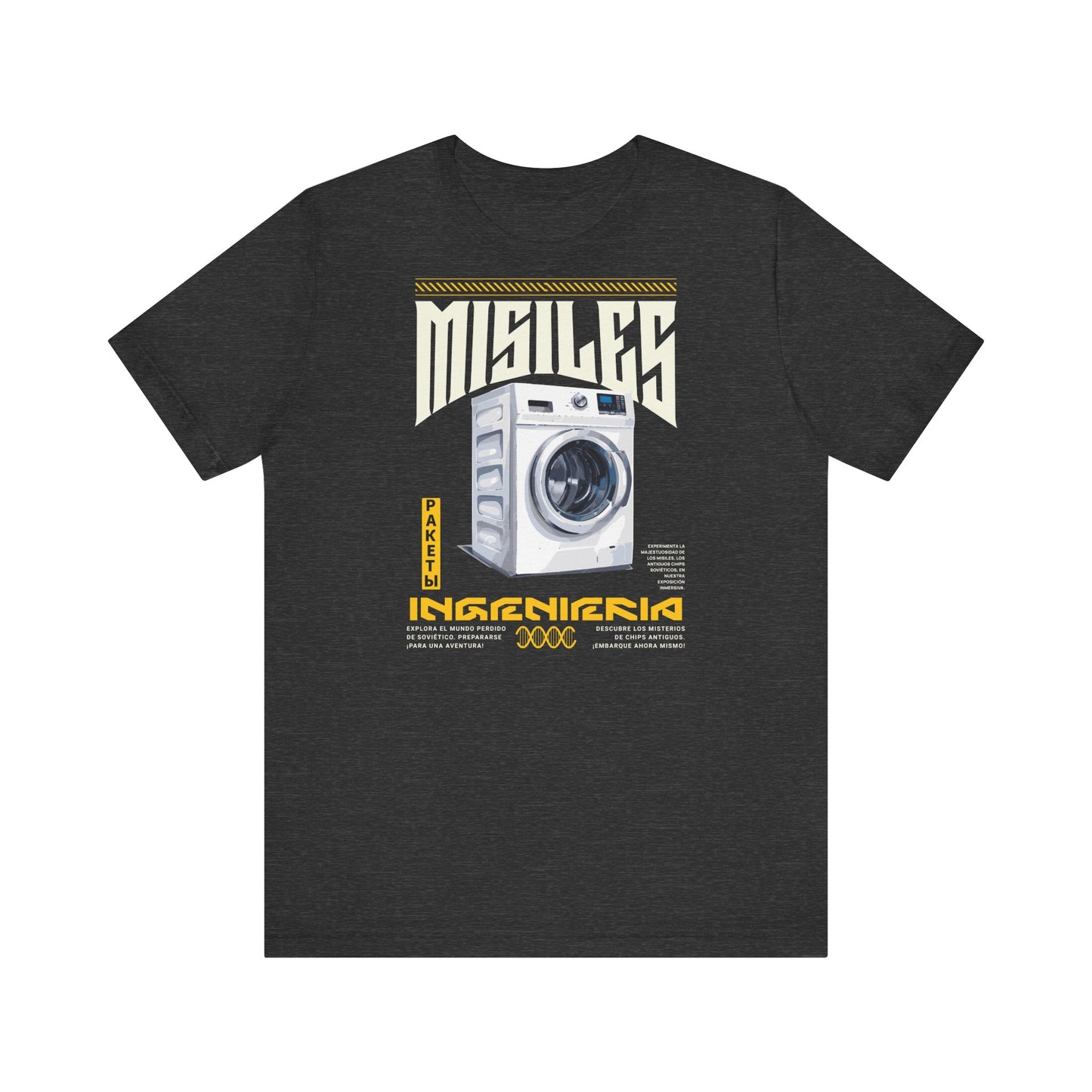 Misiles lavadoras, Camiseta de manga corta de punto unisex