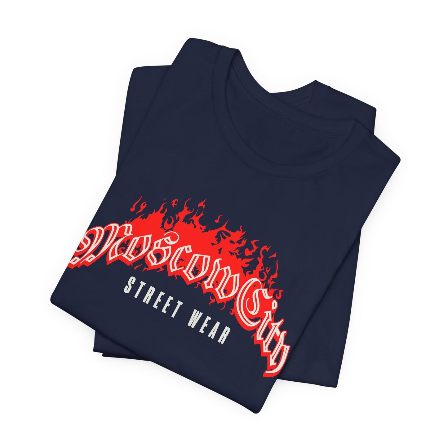 City fire, Camiseta de manga corta de punto unisex