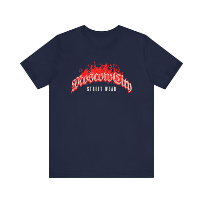 City fire, Camiseta de manga corta de punto unisex