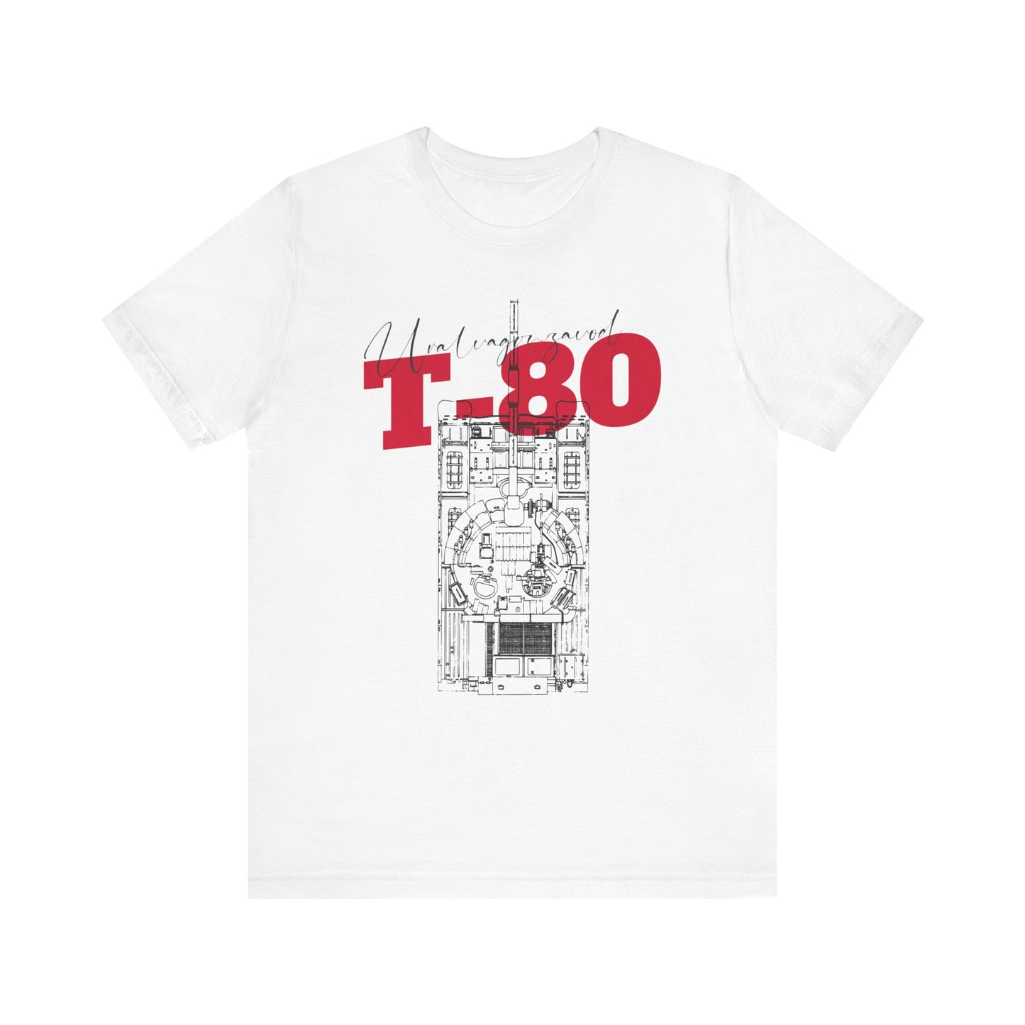 T-80, Camiseta de manga corta de punto unisex