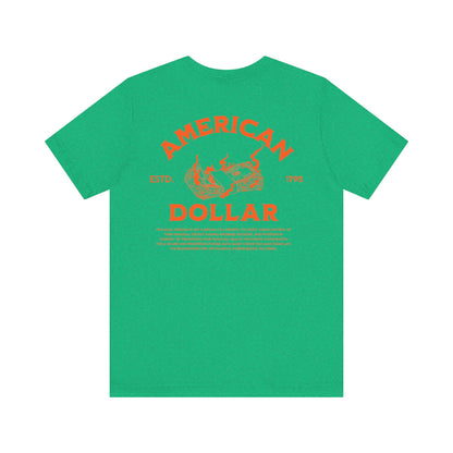 Dollar Burn, Camiseta de manga corta unisex de jersey