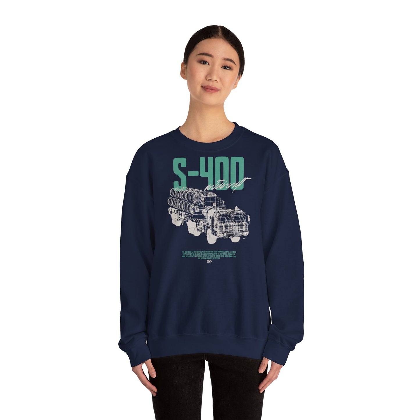 S-400, Sudadera de cuello redondo de mezcla pesada