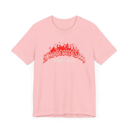 City fire, Camiseta de manga corta de punto unisex