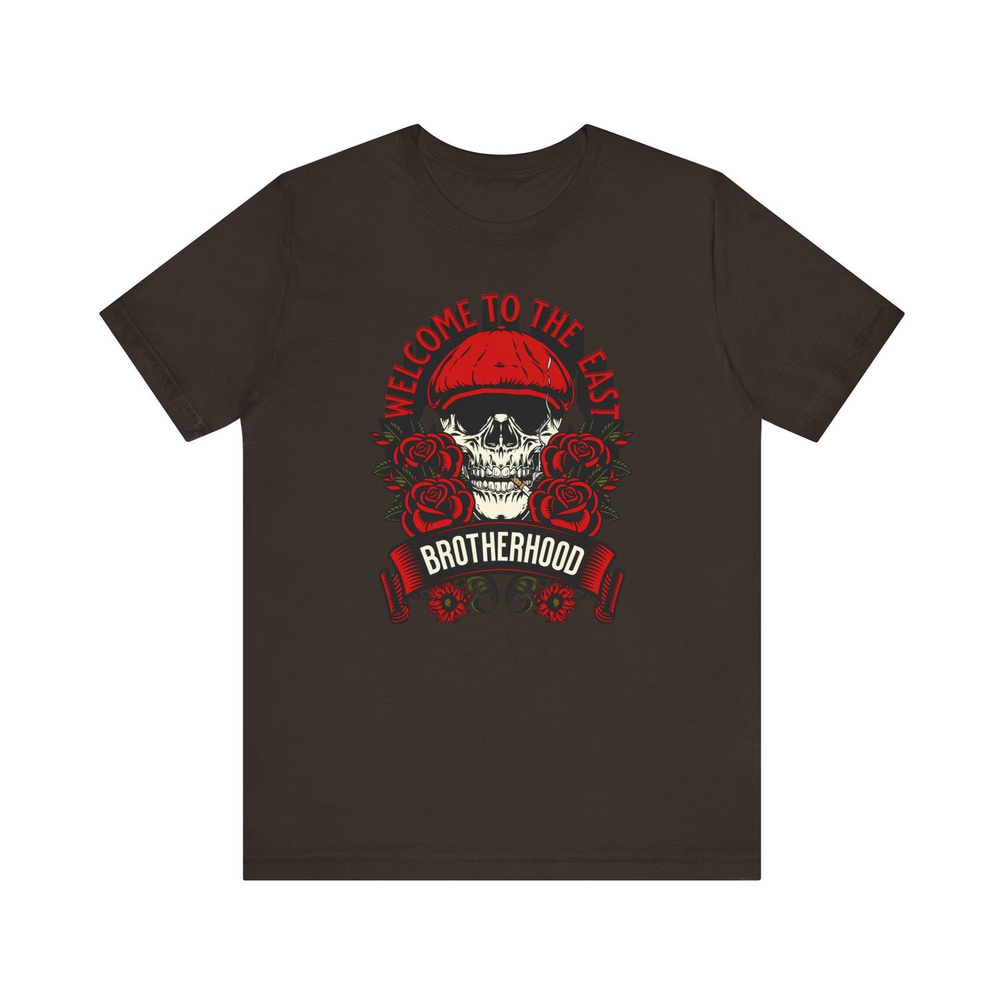 Welcome to the east, Camiseta de manga corta de punto unisex