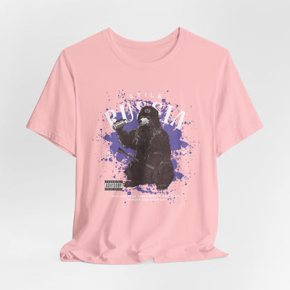 Russia stile, Camiseta de manga corta de punto unisex