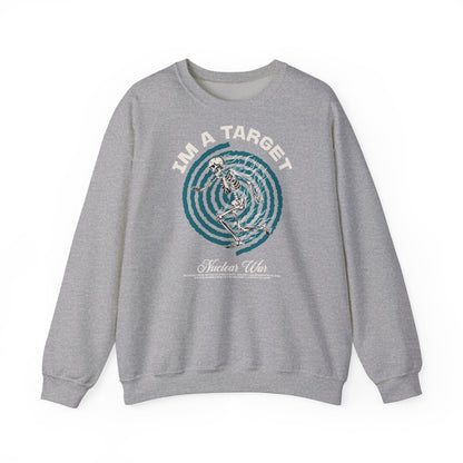 A Target, sudadera unisex con cuello redondo