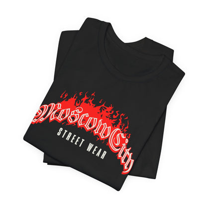 City fire, Camiseta de manga corta de punto unisex