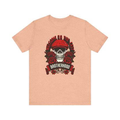 Welcome to the east, Camiseta de manga corta de punto unisex