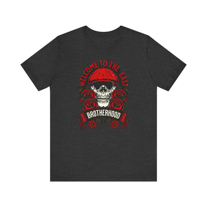 Welcome to the east, Camiseta de manga corta de punto unisex